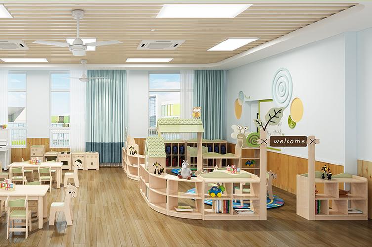 幼儿园大班美工区区角设计原则-幼儿园课桌椅|幼儿园床|玩教具柜|木质