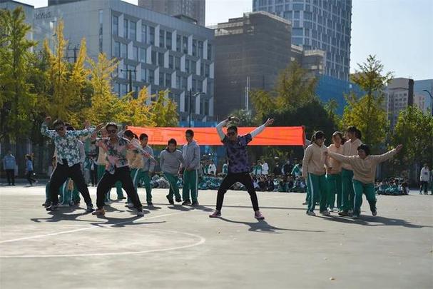 上海市市北中学第23届运动会开幕式