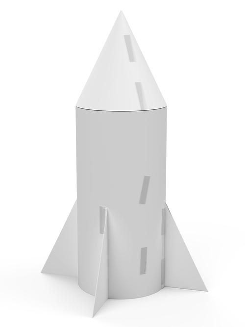 3d 纸火箭,3d 纸火箭