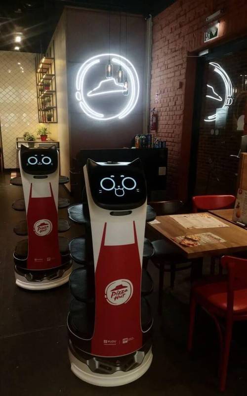 波兰必胜客餐厅的首批机器人普渡机器人贝拉再领风骚