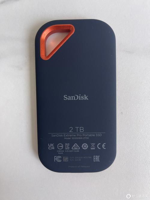 sandisk闪迪至尊超极速移动固态硬盘2tb开箱分享