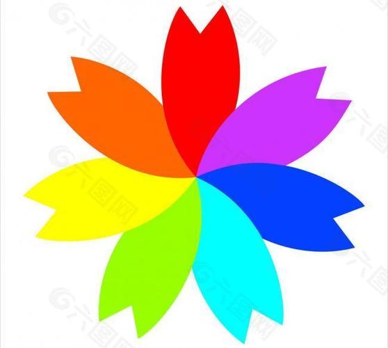 七色花logo图片