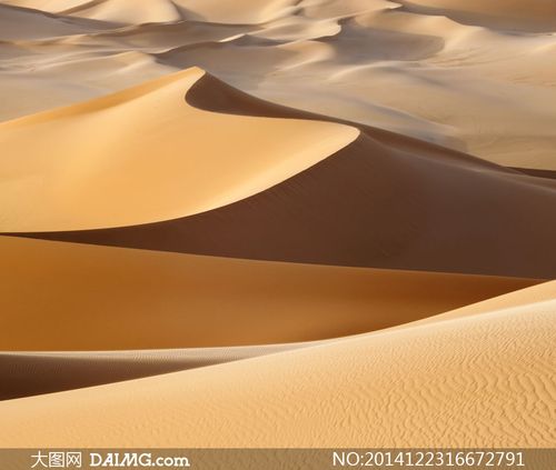 荒漠沙丘景观自然风光摄影高清图片