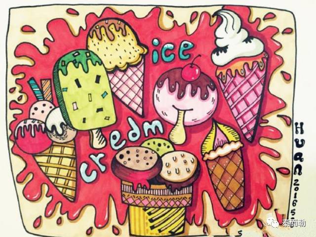 妙笔生辉艺术童行丨缤纷夏日冰淇淋主题儿童绘画活动招募啦