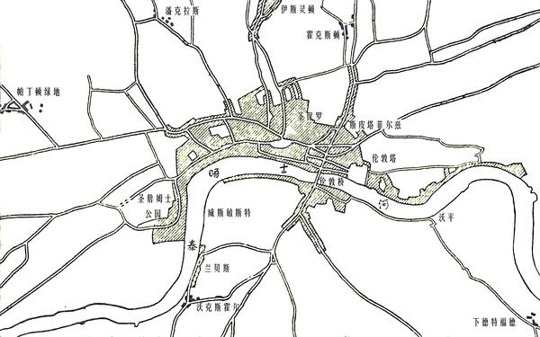 地图2a:伦敦