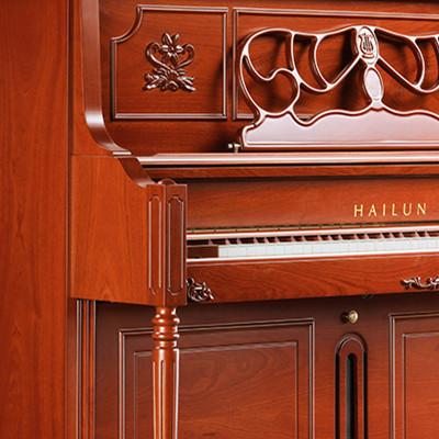 钢琴hailun海伦维也纳vd6实木立式全新正品钢琴