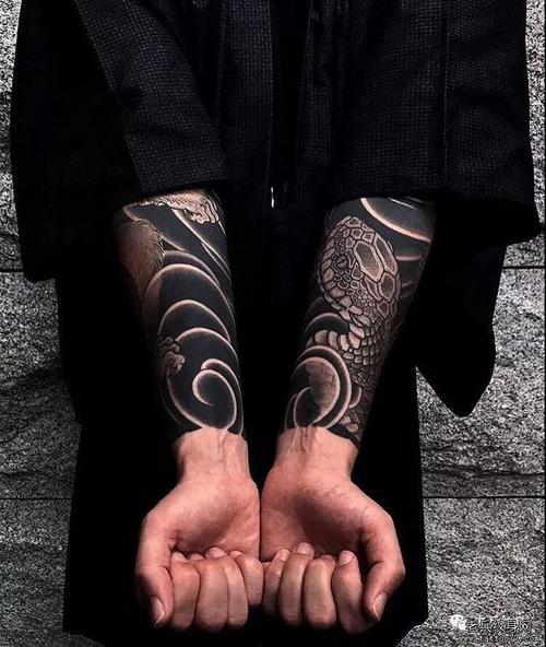 日式传统纹身风格中的这些图案,90%的人都没见过!