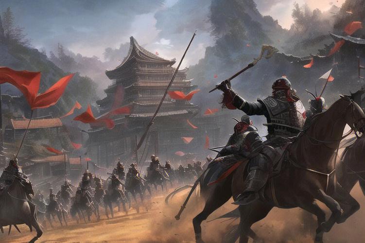 novelai绘画|ai眼中的中国古代战争