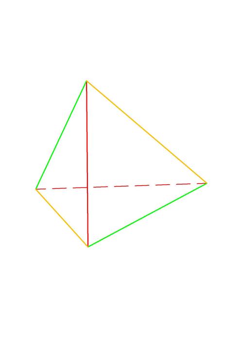将一个四面体abcd的六条棱涂上红黄白三种颜色,要求共端点的棱不能凃