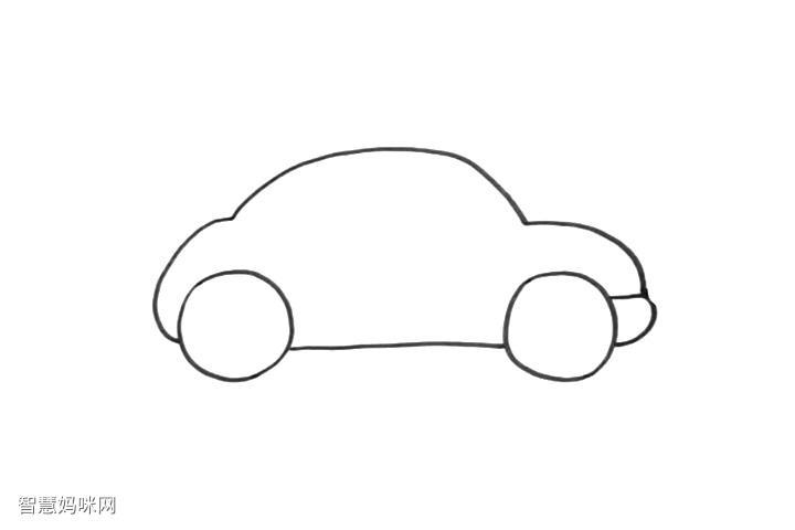 漂亮的甲壳虫汽车怎么画