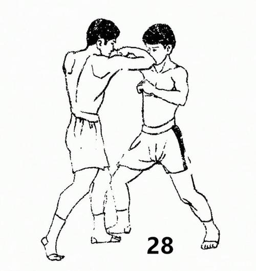 实用泰拳肘击法——撬肘和摆肘