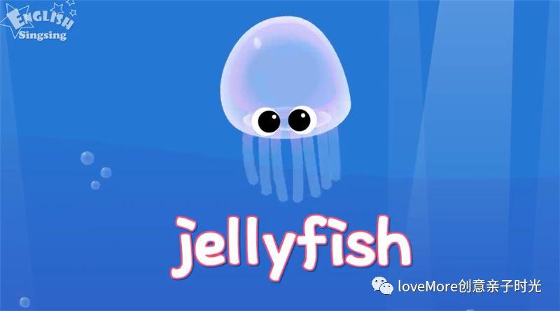 接下来遇到的是水母(jellyfish):潜入海底后,先碰到了谁呢?