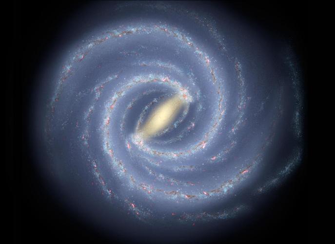 银河系的形状是扁平的我们所处的宇宙是不是也是扁平的呢