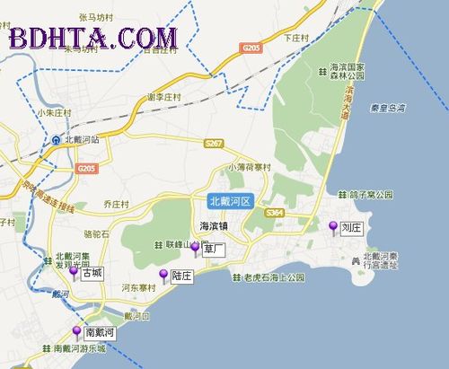 刘庄,海滨汽车站东500米,相信只要来过北戴河或者知道北戴河的