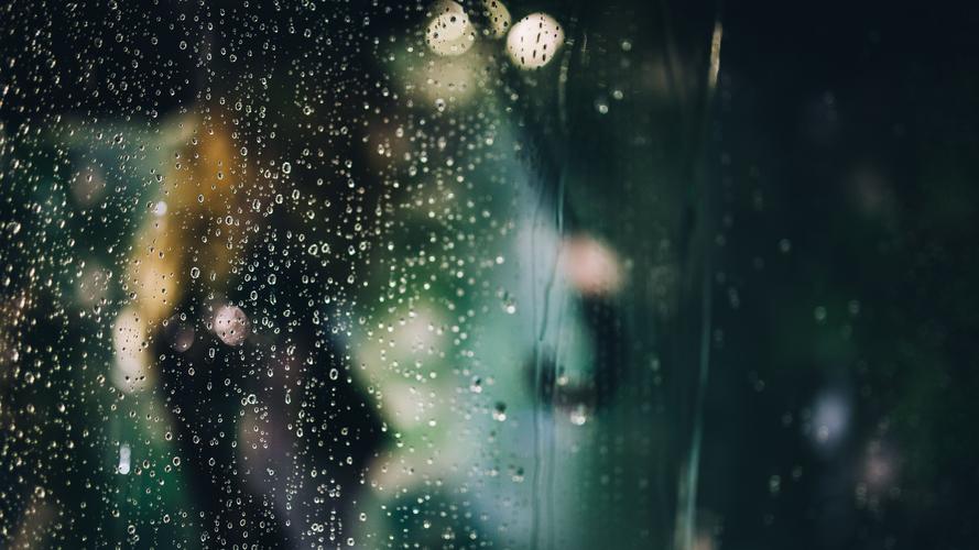 雨景,下雨,雨滴,自然风景,壁纸窗外的雨景