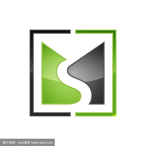 创意ms字母logo