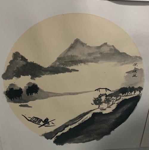 中国山水画—走进第二小学美术课堂