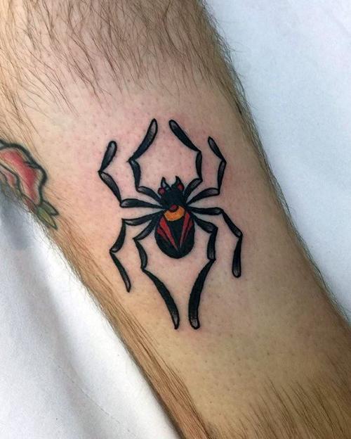 蜘蛛纹身个性张扬的蜘蛛纹身图案