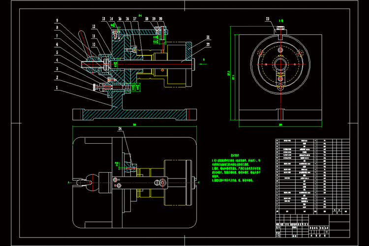 结合子零件的机械加工工艺规程及其钻3-φ6孔的夹具设计_装配图网