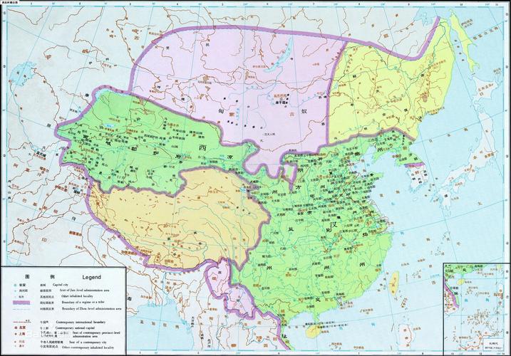 西汉的疆域图汉代国力最强的时候,其实是出现在昭宣中兴之后的西汉中