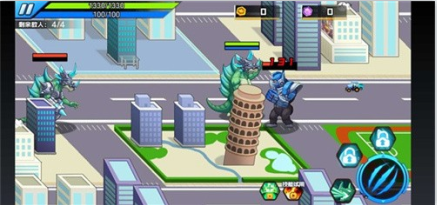 暴龙破坏城市是一款休闲类的冒险动作游戏,游戏里面画面清晰.
