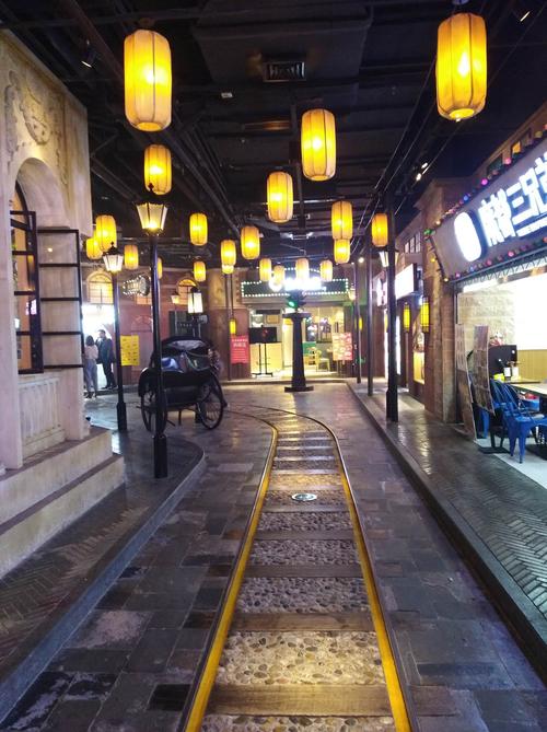 老上海风情街,海派文化的缩影.