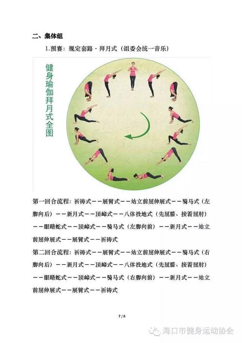 2016年海南省健身瑜伽大赛技术细则