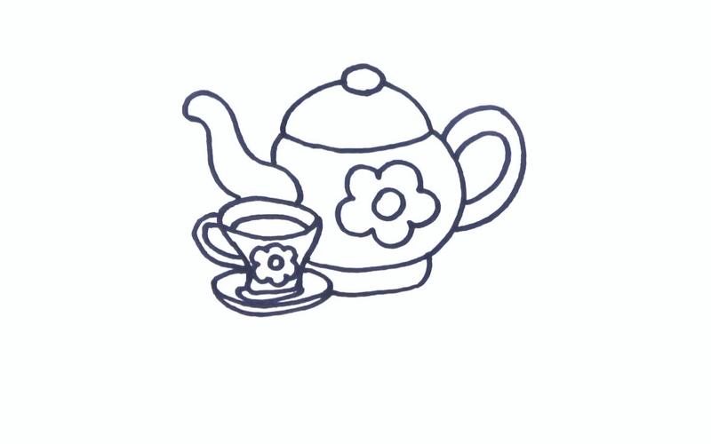 今天我们来画一个茶壶!