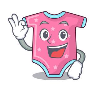 婴儿衣服向量好的动画片婴儿衣服衣架架向量例证照片
