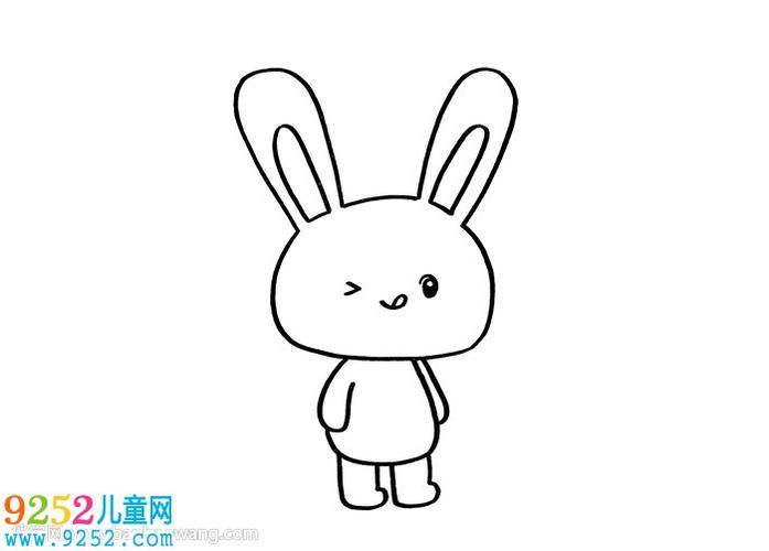 简笔画 动物简笔画 小兔子怎么画简单又可爱