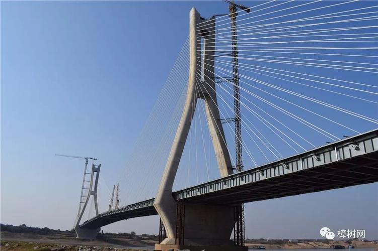 喜事樟树赣江二桥已初步成型目前进入最后的攻坚阶段预计春节前能开通
