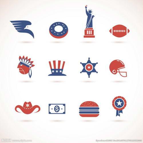 美国图标 美国logo图片