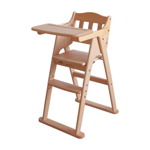肥象zosan宝宝餐椅便携式可折叠多功能纯实木榉木吃饭家用餐桌椅
