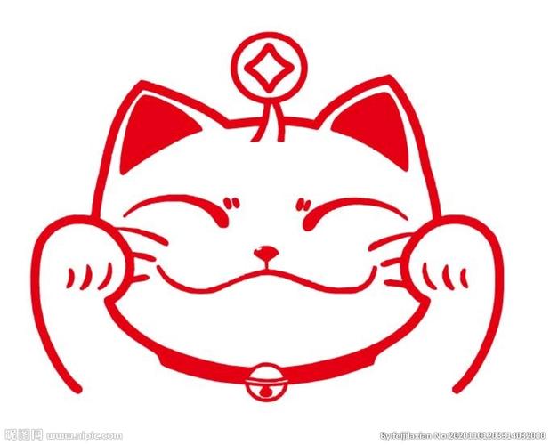矢量可爱招财猫设计图__广告设计_广告设计_设计图库_昵图网nipic.com