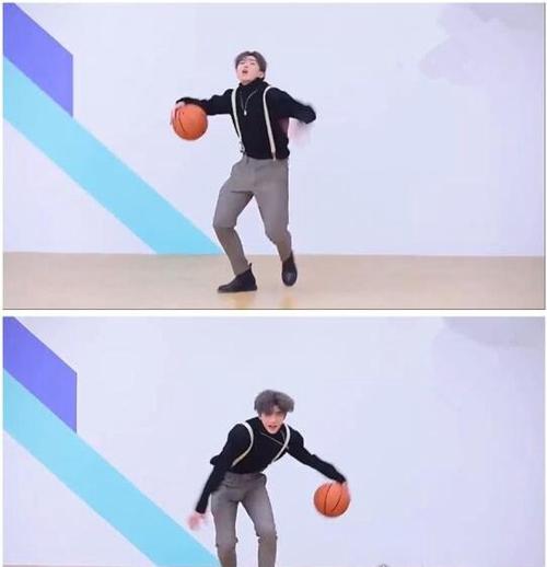 蔡徐坤打篮球视频姿势又娘又没有实力引来网友争相模仿