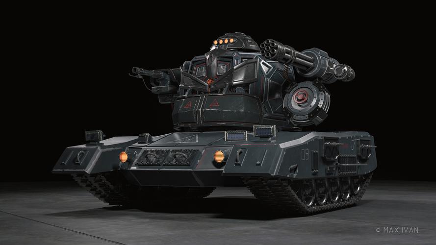陆地机甲设计 tank-robot