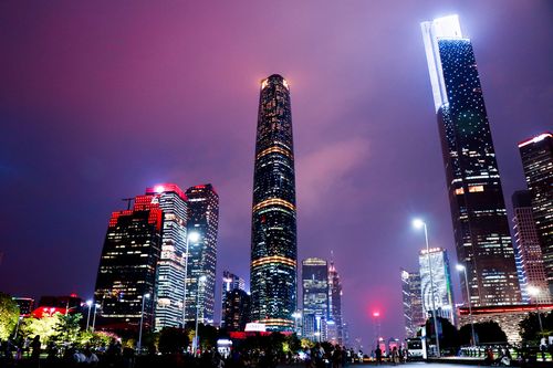 广州金融中心夜景壮观吗