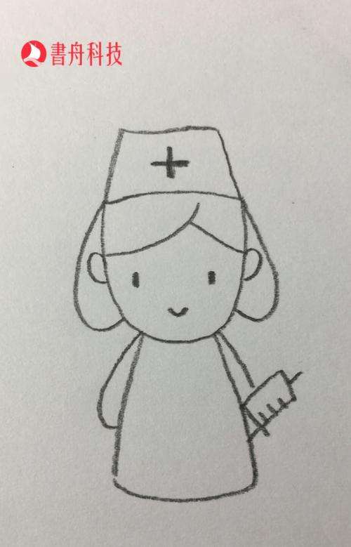 护士简笔画(护士简笔画简单又漂亮)