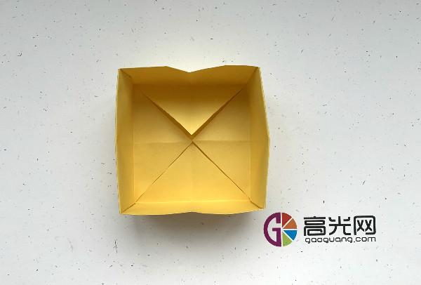最简单盒子折法带盖子