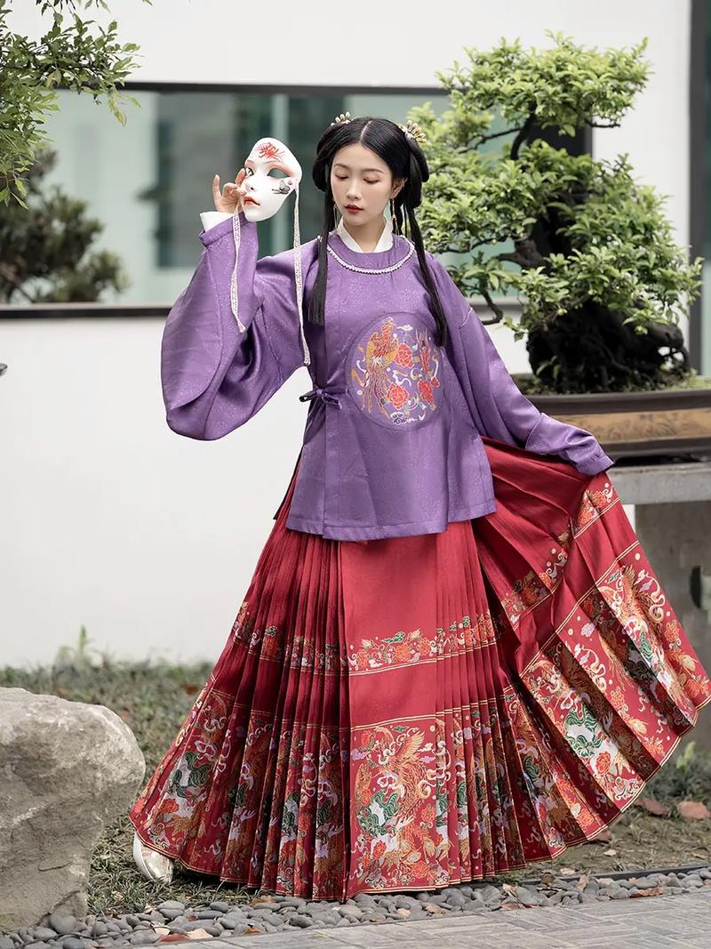 马面裙是中国古代女子服饰,在明朝,各个阶层的女子都非 - 抖音