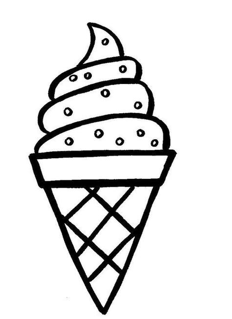 雪糕冰淇淋简笔画彩色 搜狗图片搜索彩色卡通冰淇淋矢量图黑白画雪糕