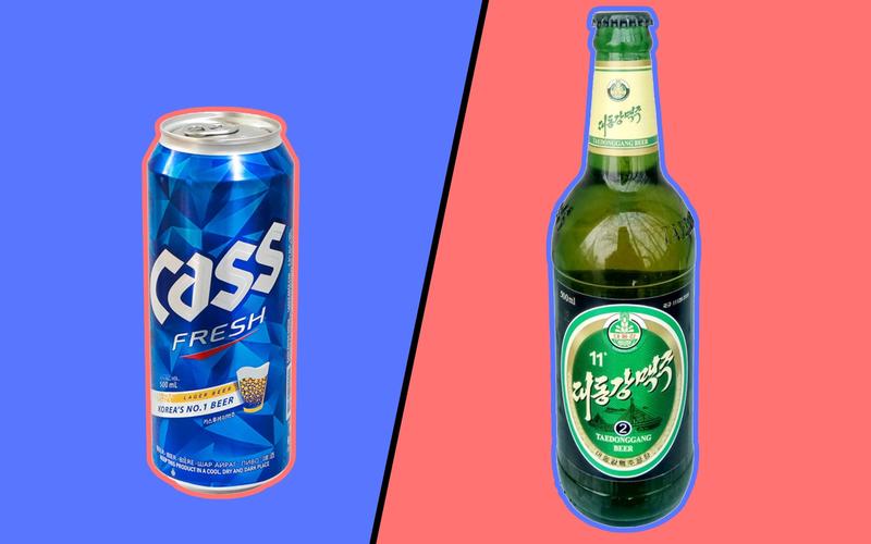 评测对比朝鲜韩国啤酒「评什么」-朝韩首脑会晤特辑