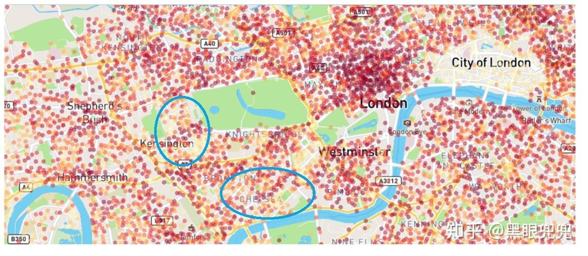 使用python制作伦敦犯罪率街道级地图