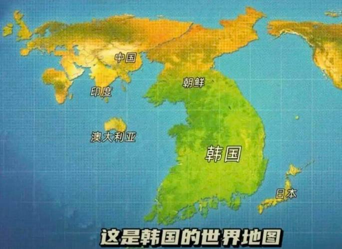 一直到神娱君看到了一张韩国非官方的娱乐版的世界地图,疑惑才豁然