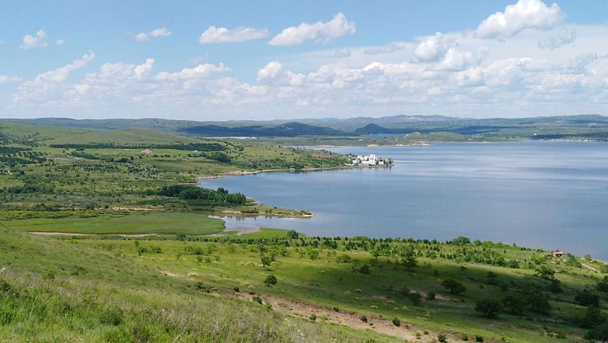 美丽的内蒙古多伦湖景区