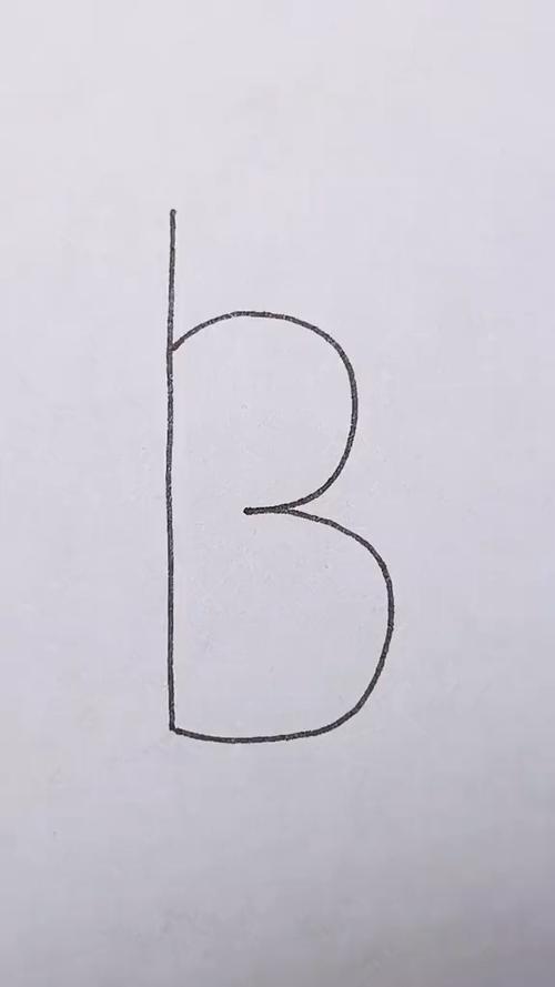 字母b开头单词配简笔画