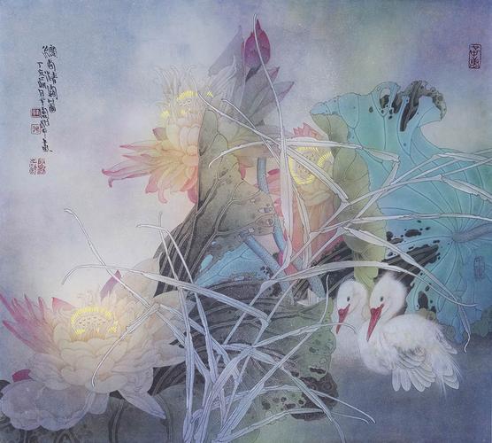 《和而不同韩和平中国画作品集》,中国艺术创作院《金奖画家韩和平