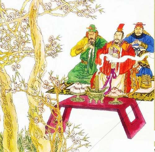 义结金兰后的岁月,三人可谓形影不离,关羽,张飞辅佐大哥刘备,终成西蜀