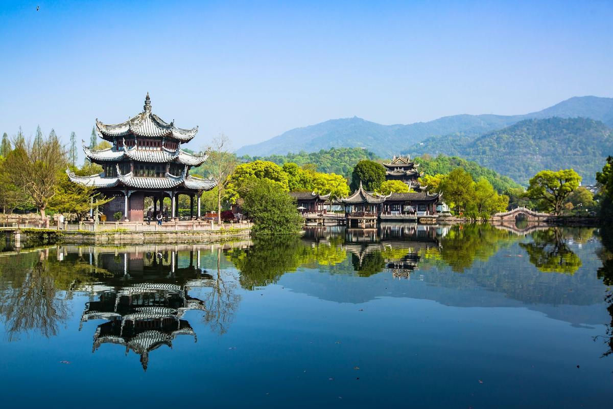 浙江临海东湖公园,被誉为"台州园林之首",距今已有近千年历史