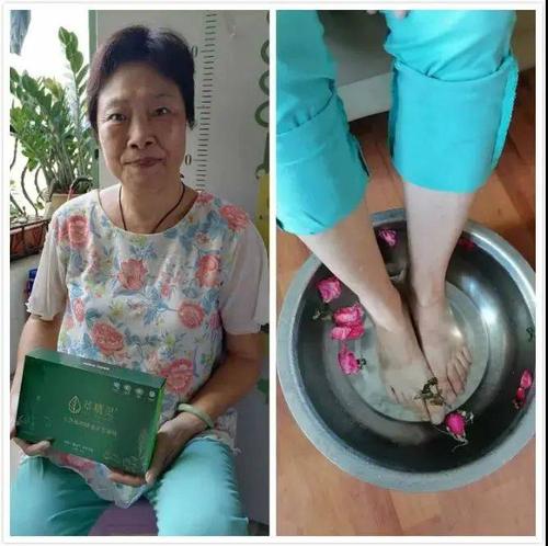 64 岁的刘阿姨用它泡脚一周,说每天晚上睡觉前出点汗,入睡快,睡很舒服